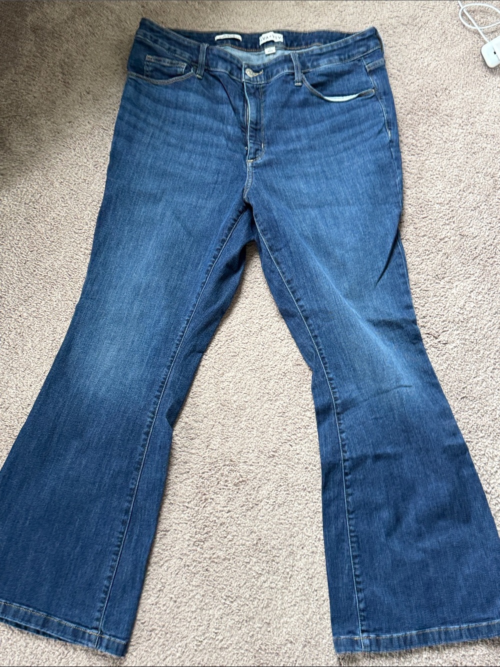 Ava & Viv Dark Blue Flare Jeans